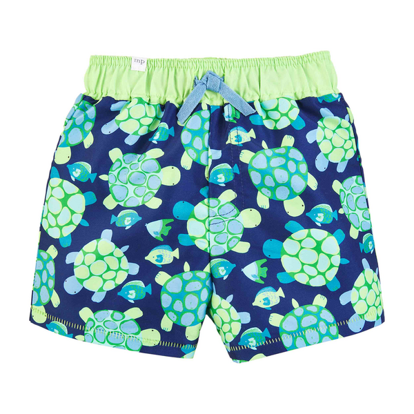 Boys' Turtle Swim Trunks | Mud Pie