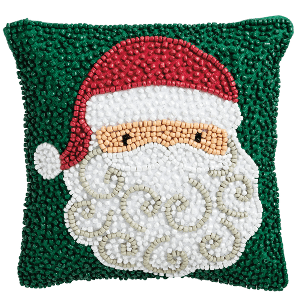 Christmas Wreath Pillow | Mud Pie Mud Pie Home Wreath decorative Pillow - 12x30” main image 1