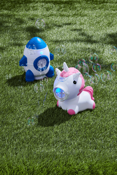 Unicorn Bubble Machine | Light-Up Fun for Kids | Mud Pie