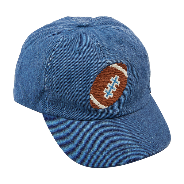 Football Embroidered Toddler Hat