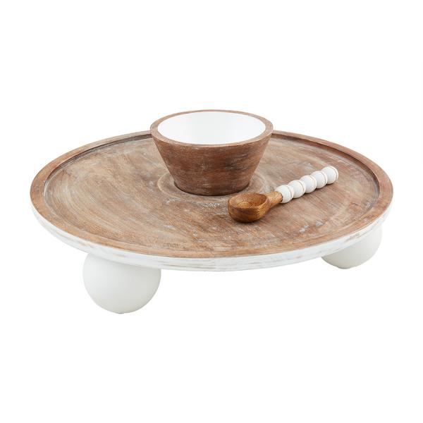 Pedestal Chip N Dip