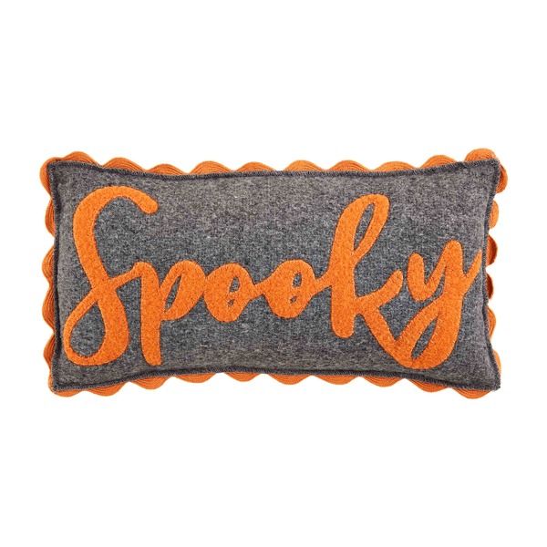 Spooky Felt Halloween Pillow - Thumbnail 3