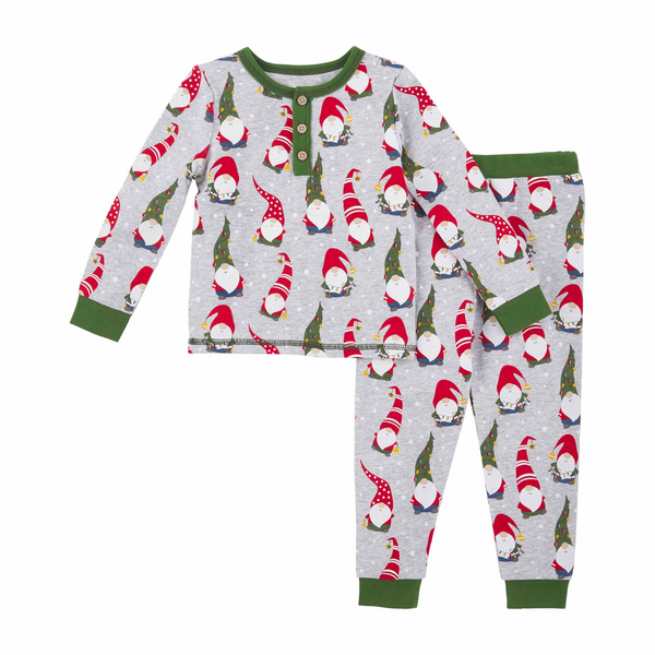 Christmas Gnome Toddler Pajama Set