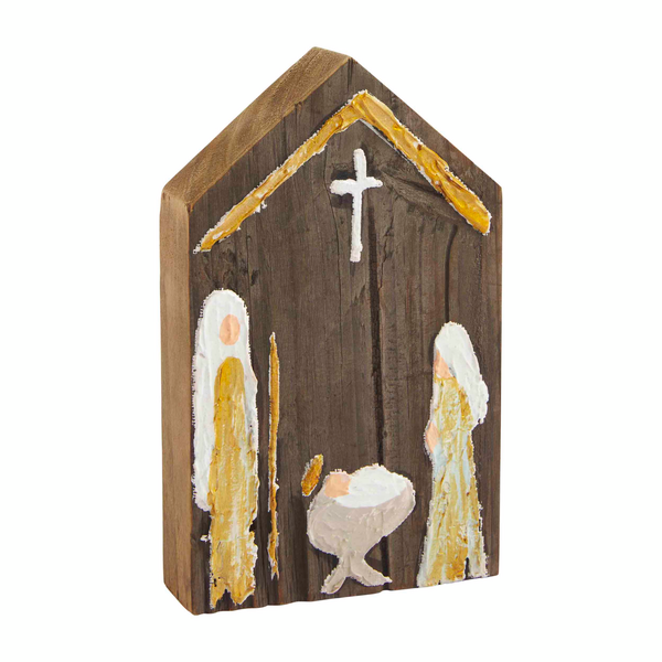 Medium Nativity Plaque