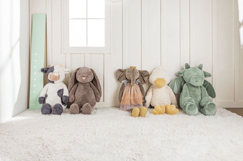 Bennett the Bunny Jumbo Plush Pal | Custom Blend Soft Plush Toy