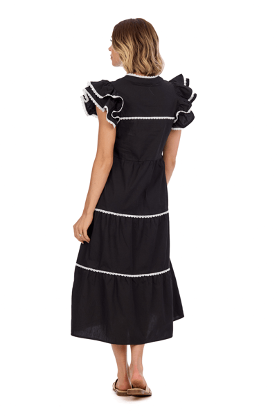 chinese dress ladies Draper James Women's Hollie Midi Dress - White main image 0