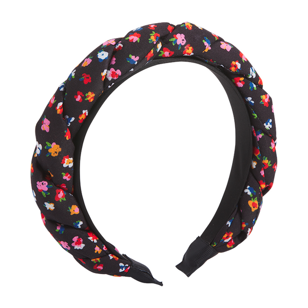 Floral Braided Headband