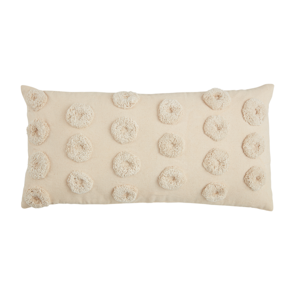 Lumbar Tufted Pattern Pillow