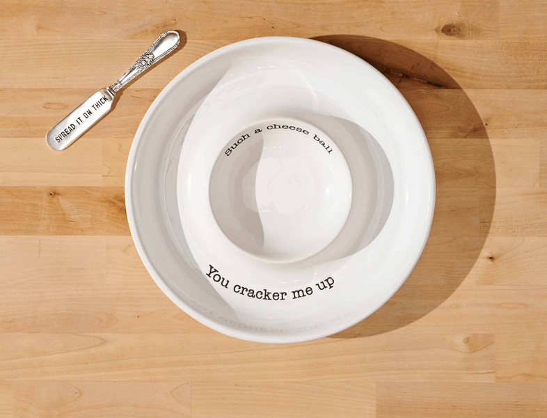 Mud Pie Cheese Ball Serving Dish - Thumbnail 4