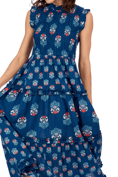 traditional lunar new year dress Xanh Sen