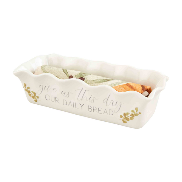 Mud Pie Ceramic Brie Baker Set