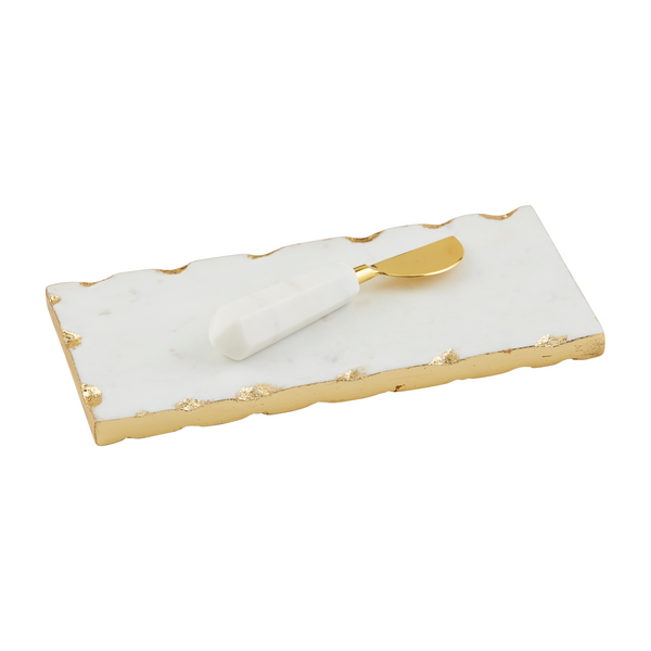 White Marble Everything Plate