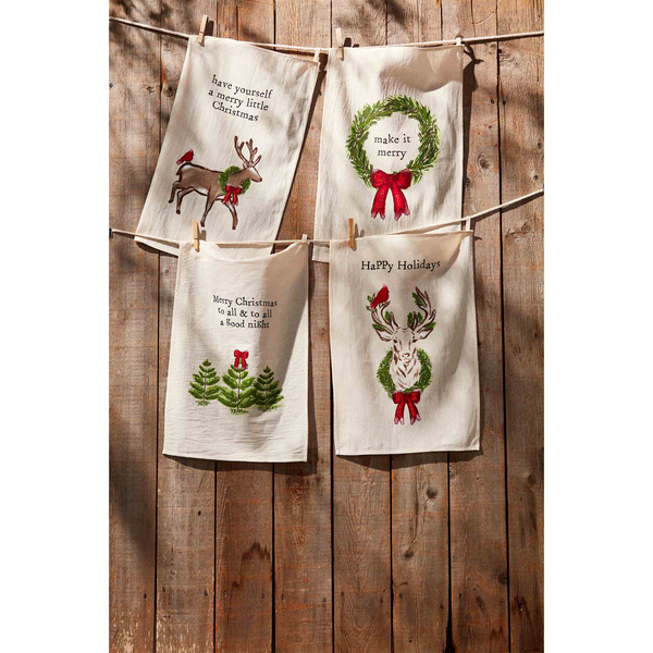 Merry Christmas Towel | Mud Pie