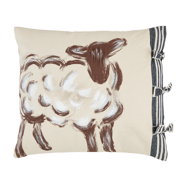 Sheep Painted Pillow