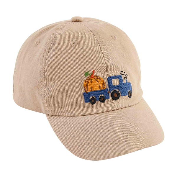 Toddler Khaki Pumpkin Patch Hat