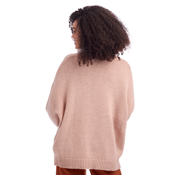 Choco□ROSE BUD【mici】　CHUNKY SWEATER Peach Chunky Sweater – Poppie's Boutique