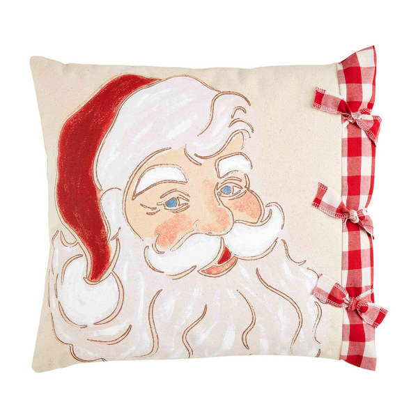 Santa Painted Pillow