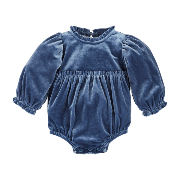 Velvet fashion onesie baby