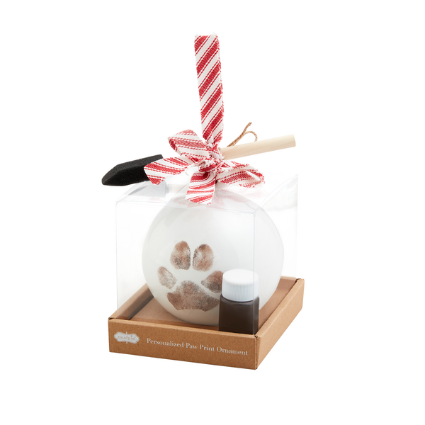 Paw Print Ornament Kit Personalized Pet Keepsake Mud Pie