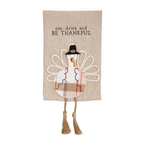 Mud Pie Turkey Hand Towel