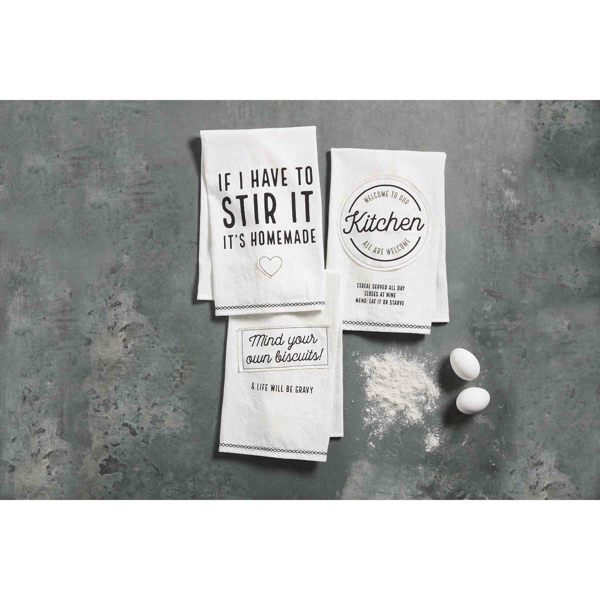 Welcome to Our Kitchen Flour Sack Towel