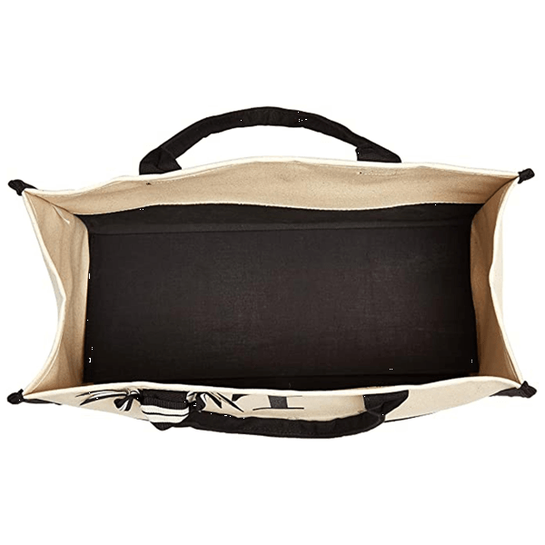 K Initial Canvas Tote - Thumbnail 3