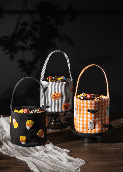 Mud Pie Canvas Candy Bucket - Thumbnail 4