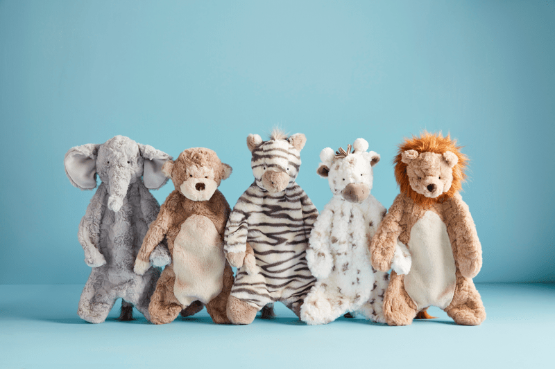 Monkey Plush Woobie | Soft Faux Fur Toy | Mud Pie