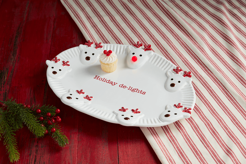 Light-Up Reindeer Platter - Thumbnail 2