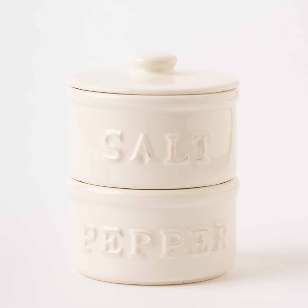 Mud Pie Salt and Pepper Cellar - Thumbnail 2
