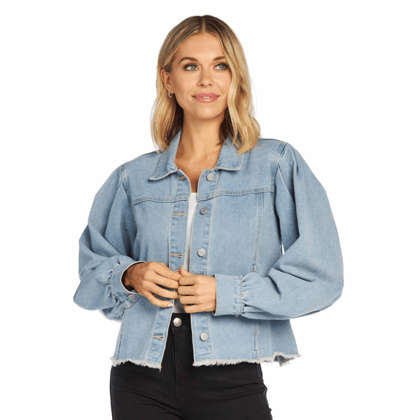 Florence Denim Jacket | Mud Pie