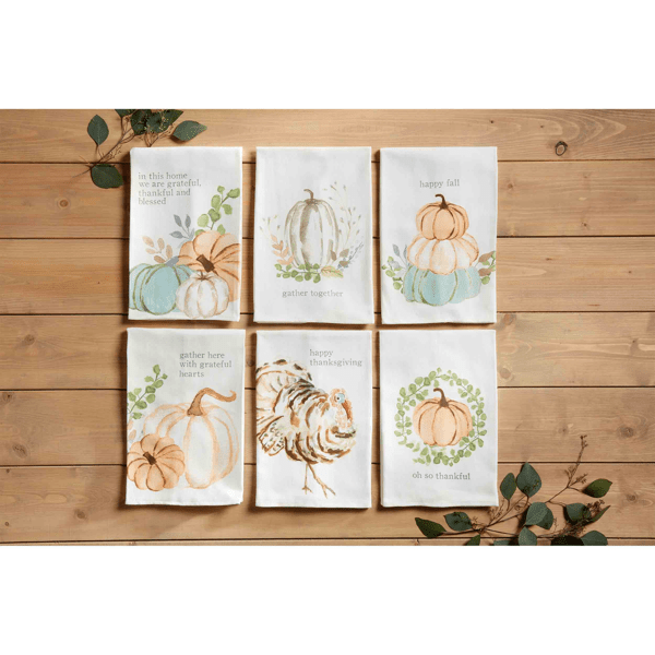 Happy Fall Hand Towel - Thumbnail 2