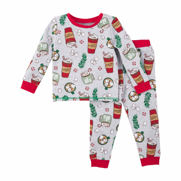 Peppermint Mocha Toddler Pajama Set