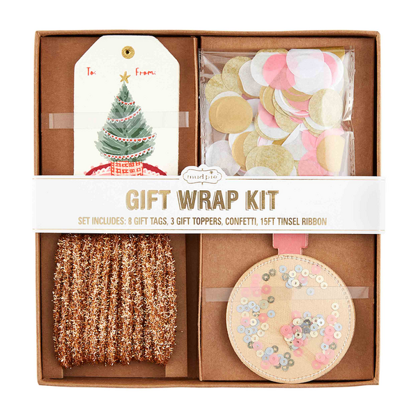 Mud Pie Gift Wrap Kits Tree
