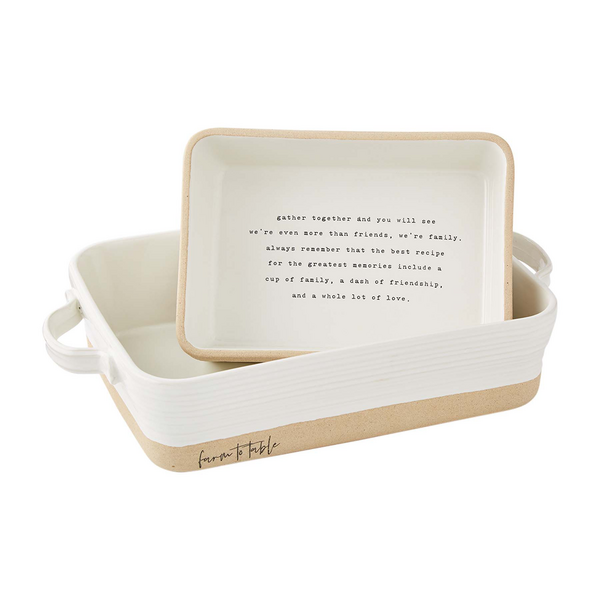 Mud Pie - Textured Baking Dish Set – Kitchen Store & More