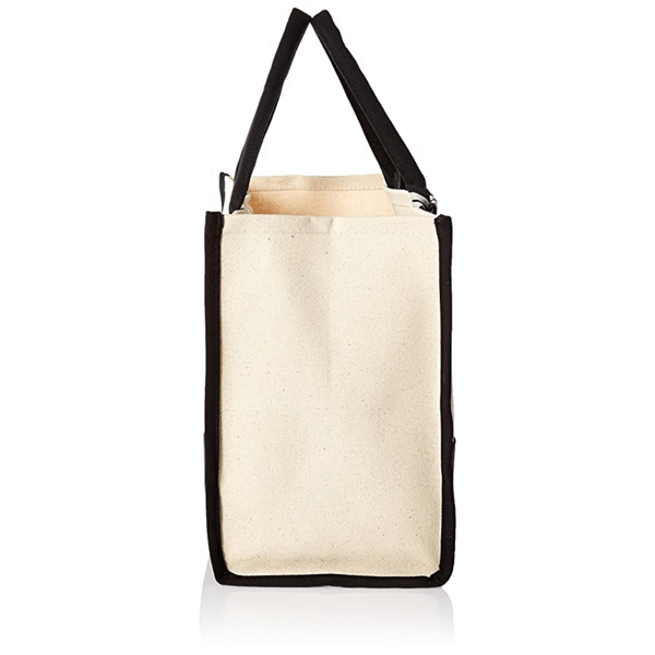S Initial Canvas Tote