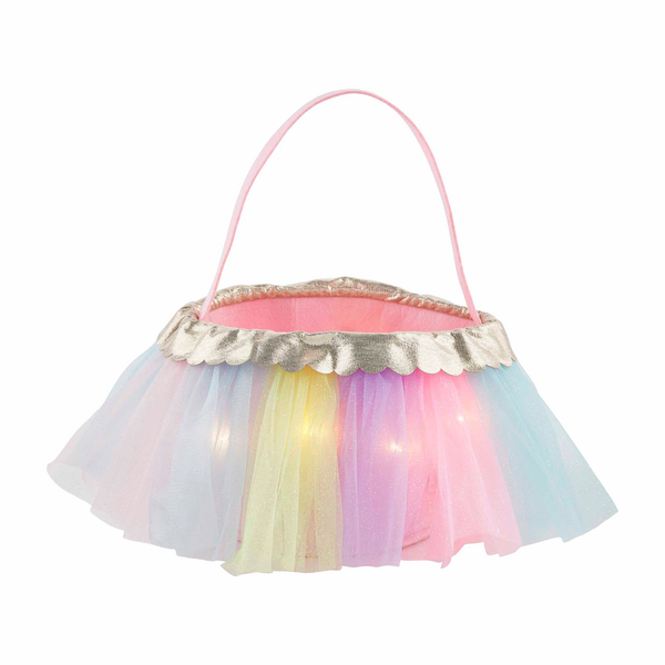 Light-Up Rainbow Tutu Halloween Bag
