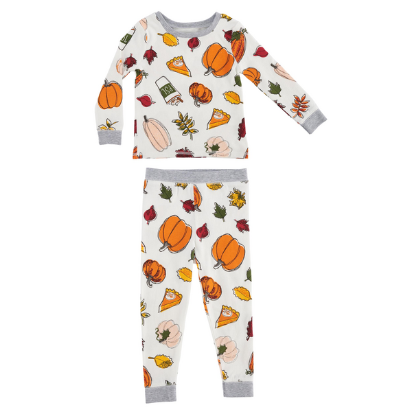 Pumpkin Spice Toddler Pajamas