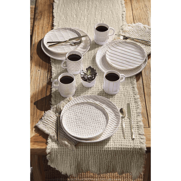 Mud Pie Circles Stoneware Mug - Thumbnail 2