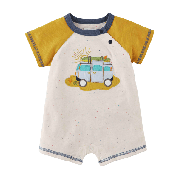 Baby Boy Rompers Lil Cactus Baby Boys Applique Shortall Overalls...