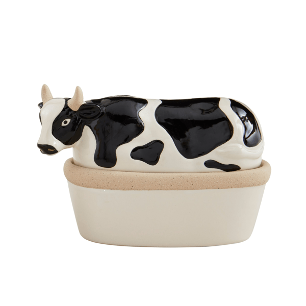 Cow Lid And Dish Set | Mud Pie
