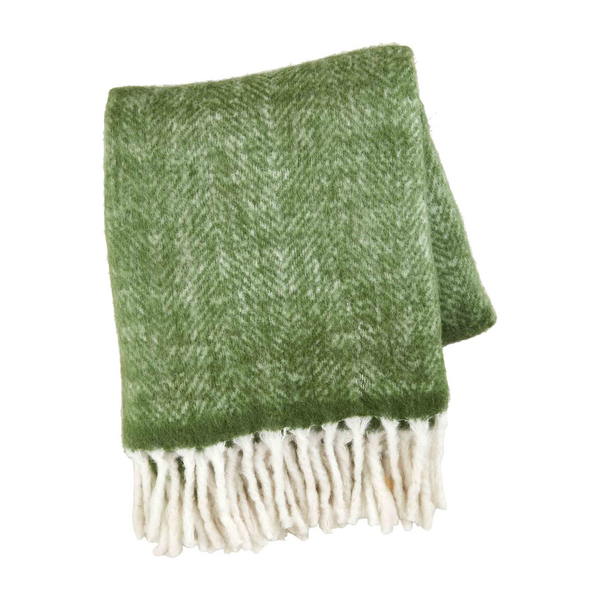 Green Acrylic Blanket