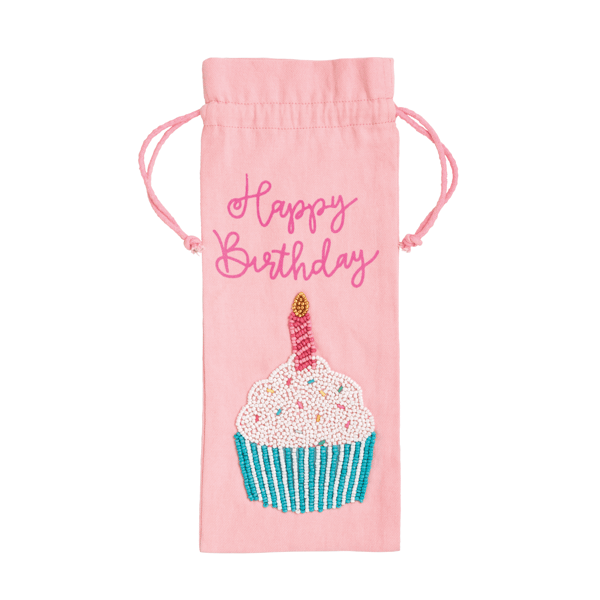 Mud Pie Cheers Birthday Wine Bag - Thumbnail 3