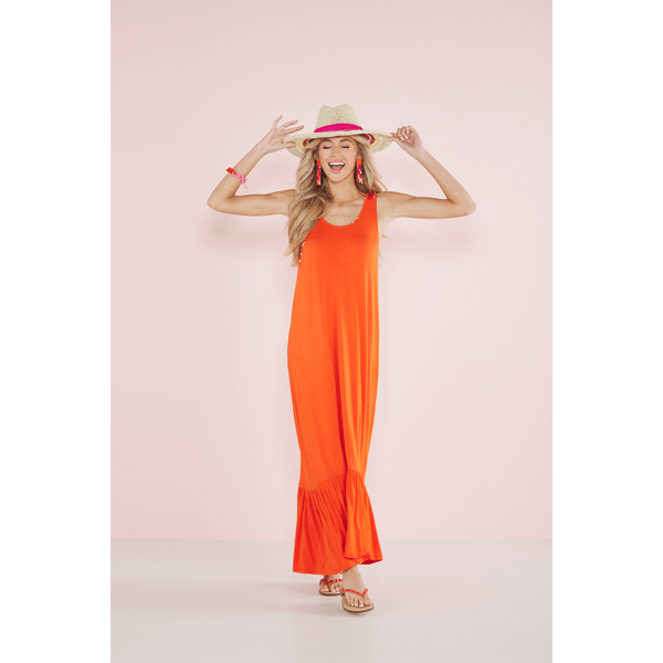 Mud Pie Simone Womens Maxi Dress, Large, Red Floral New Zealand | Ubuy