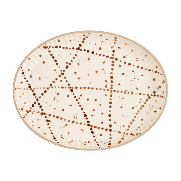 Splatter Stoneware Platter