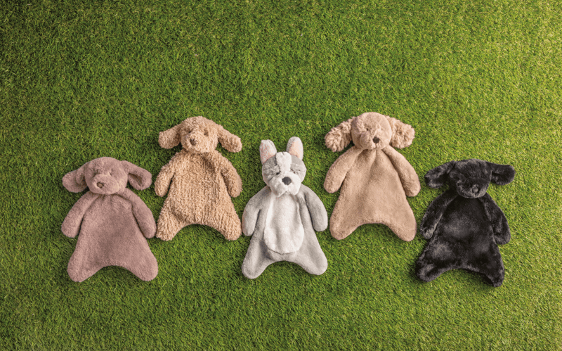 Black Lab Plush Woobie | Cuddly Companion for Comfort | Mud Pie