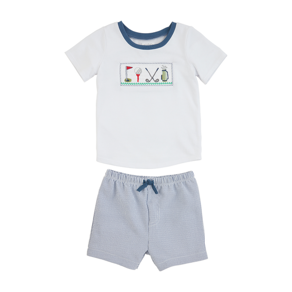 Baby boy golf on sale outfit