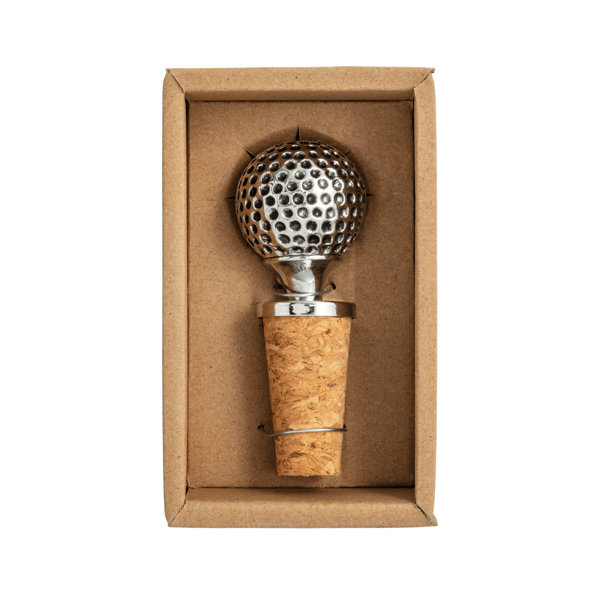 Mud Pie Golf Ball Bottle Stopper