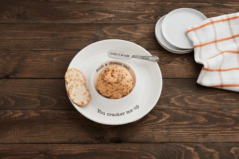 Mud Pie Cheese Ball Serving Dish - Thumbnail 3