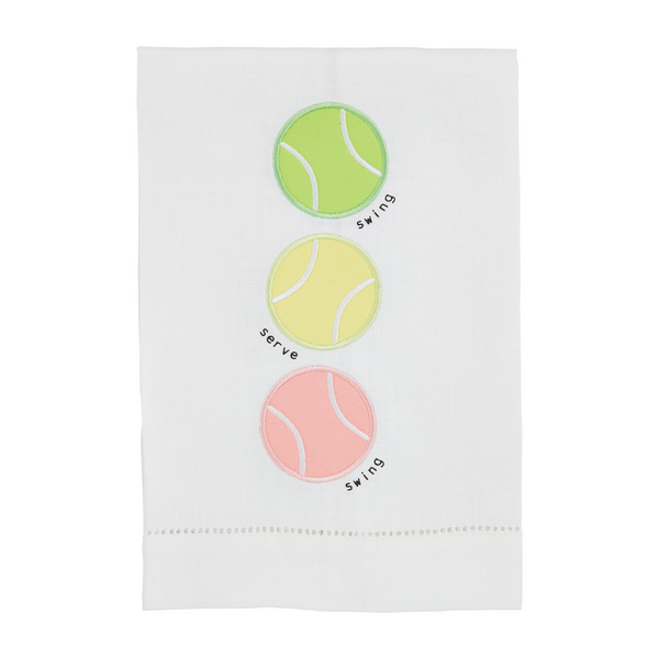 Triple Racket Tennis Towel